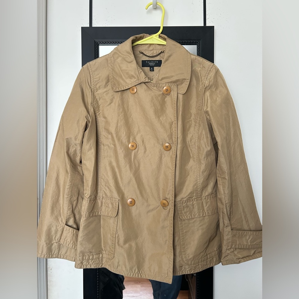 Talbots Women's Double-Breasted Coat